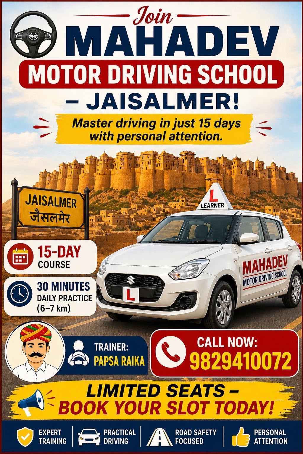 Dewasi Tours details poster